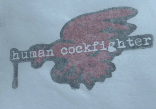 Decal - Human Cockfighter - back