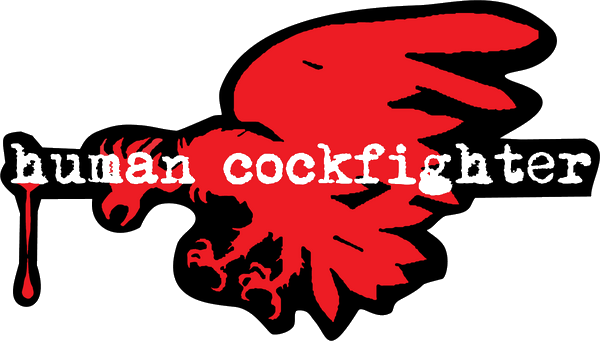Human Cockfighter sticker