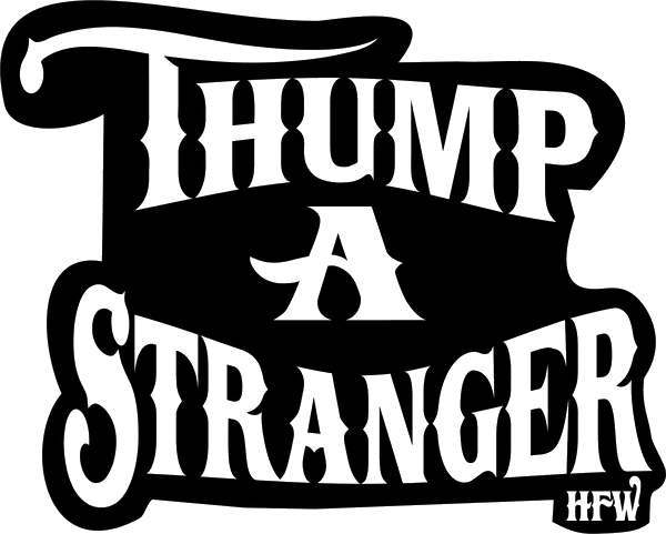 Thump a Stranger sticker